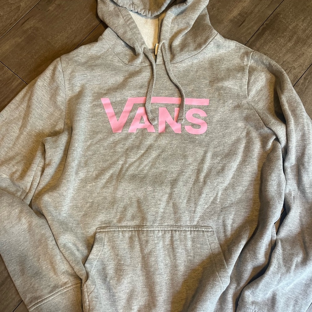 Vans Heather Gray Fleece Hoodie